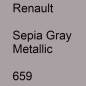 Preview: Renault, Sepia Gray Metallic, 659.